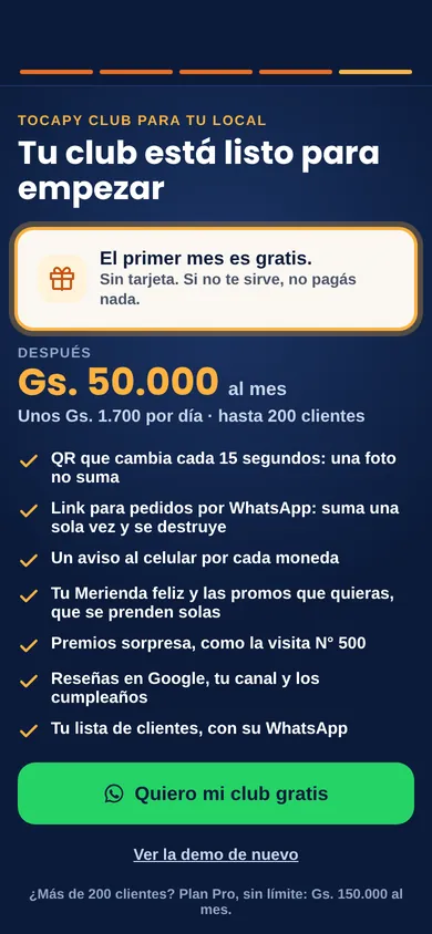 Pantalla real: el precio, con el primer mes gratis